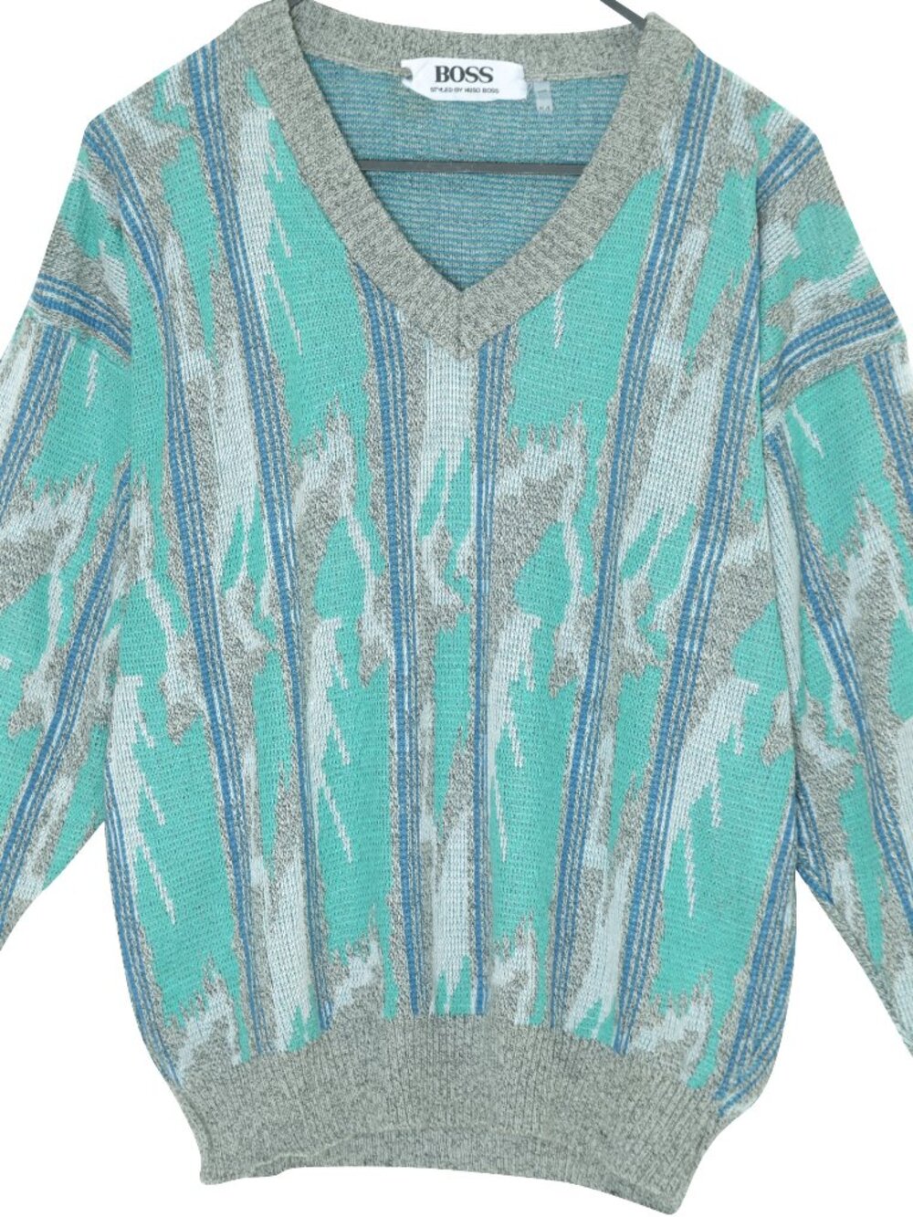 1988–1993, German Gauge-Engineered Float-Jacquard Flame Knit